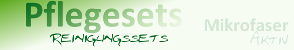 � Pflege-/Reinigungssets