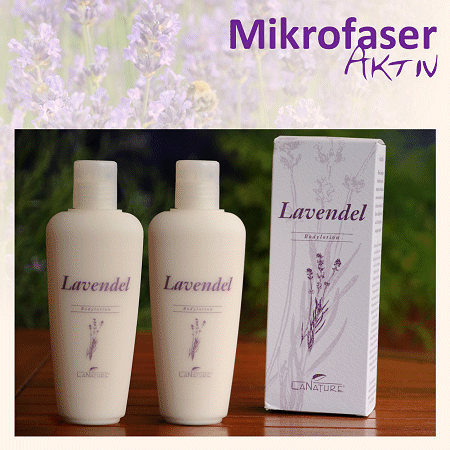 LaNature Lavendel Bodylotion 2x200ml, Naturkosmetik