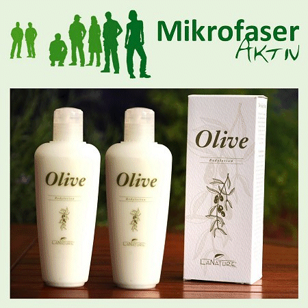 LaNature Olive Bodylotion 2x200ml, Naturkosmetik