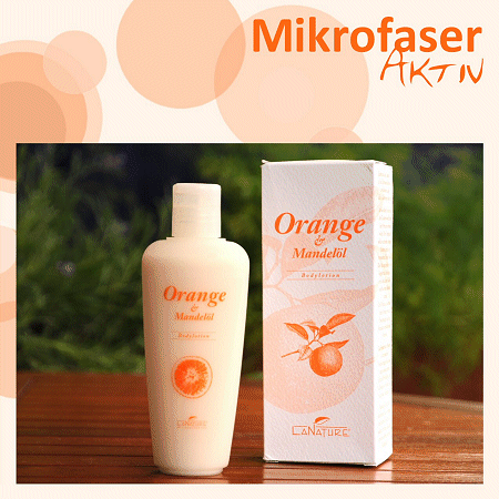 LaNature Orange Bodylotion 200ml, Naturkosmetik