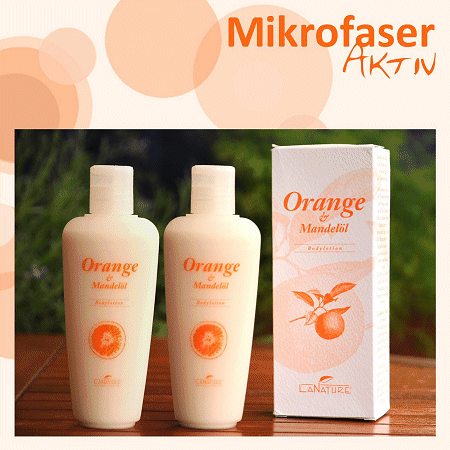 LaNature Orange Bodylotion 2x200ml, Naturkosmetik