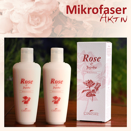 LaNature Rose Bodylotion 2x200ml, Naturkosmetik