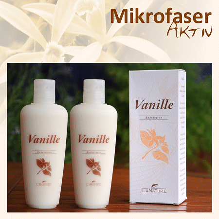 LaNature Vanille Bodylotion 2x200ml, Naturkosmetik