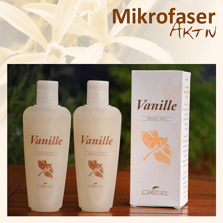 LaNature Vanille Duschgel 2x200ml, Naturkosmetik