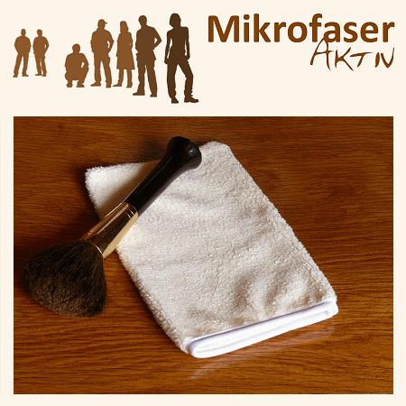 Aktiv Gesichtshandschuh, Microfleece [Creme-Apricot]